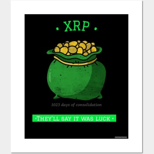 XRP pot of gold Posters and Art